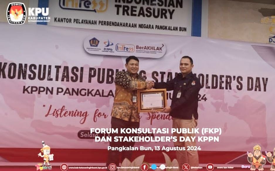 KPU Kobar Raih Penghargaan Cash Management System Terbaik 2024: Bukti Dedikasi dalam Pengelolaan Anggaran Publik