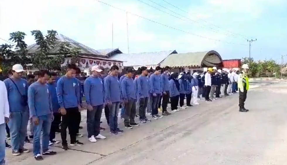 PT Irvan Prima Pratama Rayakan HUT RI ke-79 di Kumai Hulu