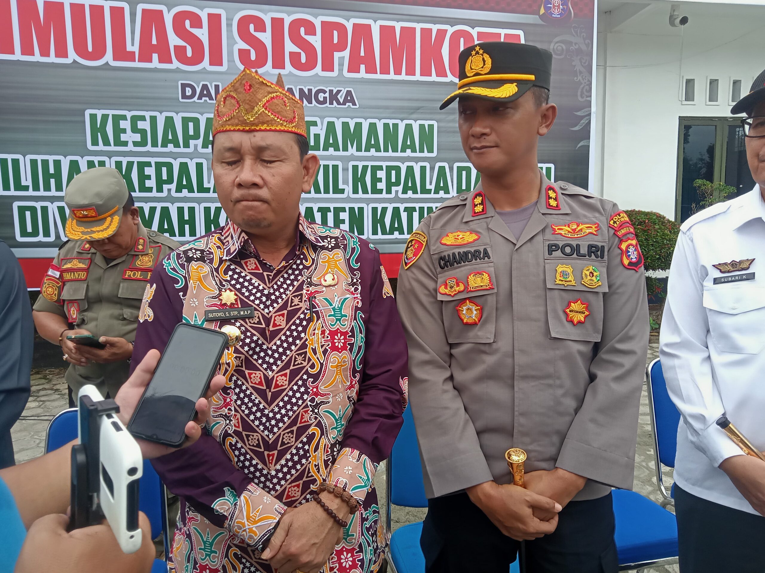 Pj Bupati Sutoyo Harapkan Pilkada Katingan Berjalan Aman dan Damai