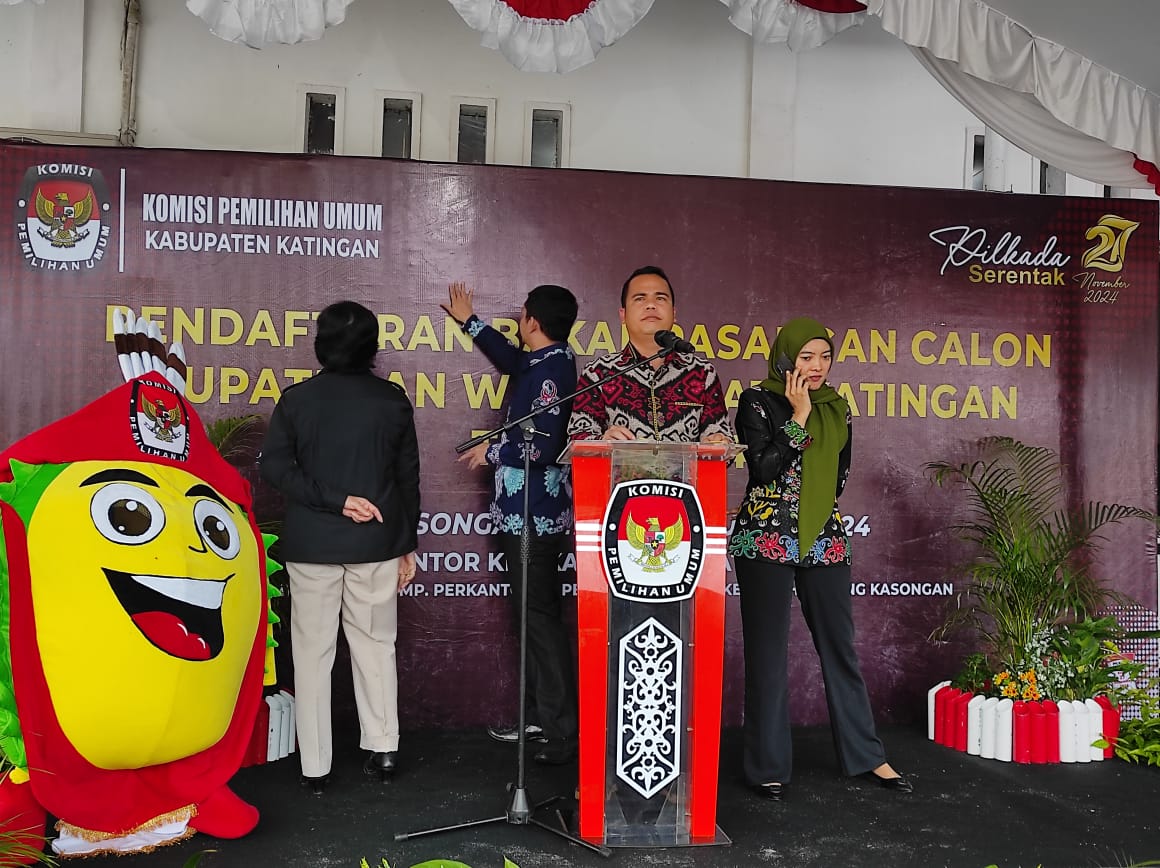 Memasuki Hari kedua, Belum Ada Paslon Daftar di KPU Katingan