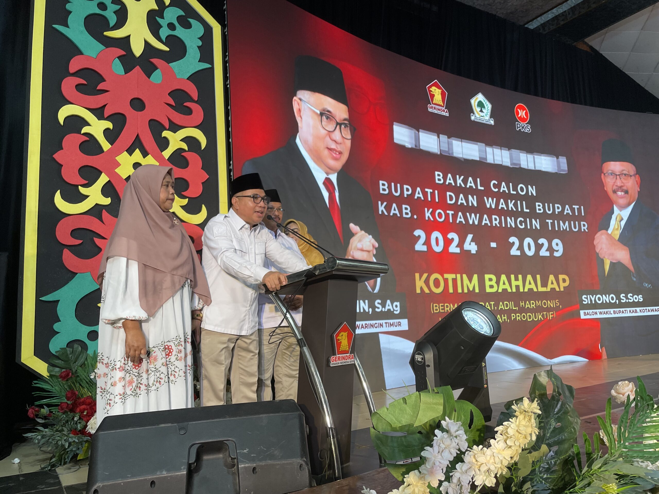 Ini Visi Misi Pasangan Sanidin-Siyono pada Pilkada Kotim 2024