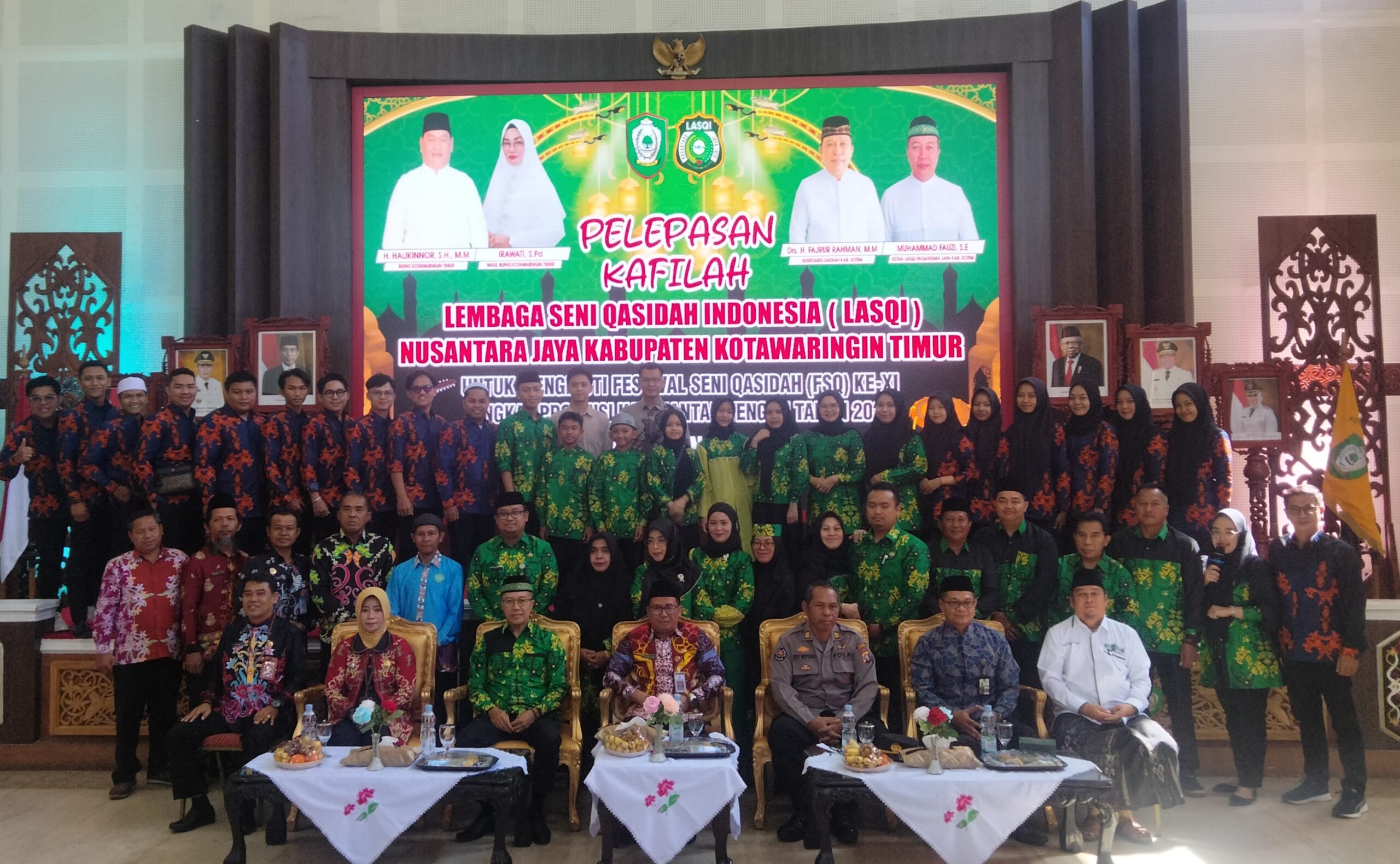 Bupati Kotim Harap Kafilah FSQ Kotim Bisa Mewakili Kalteng Ditingkat Nasional