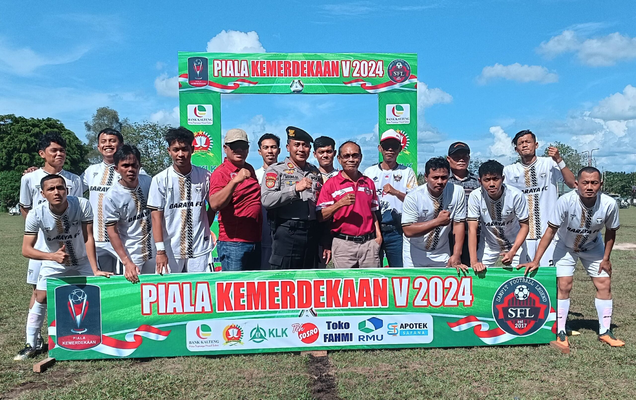 Turnamen Sepak Bola Piala Kemerdekaan V Kotim Dibuka, Peserta Diminta Junjung Tinggi Sportivitas