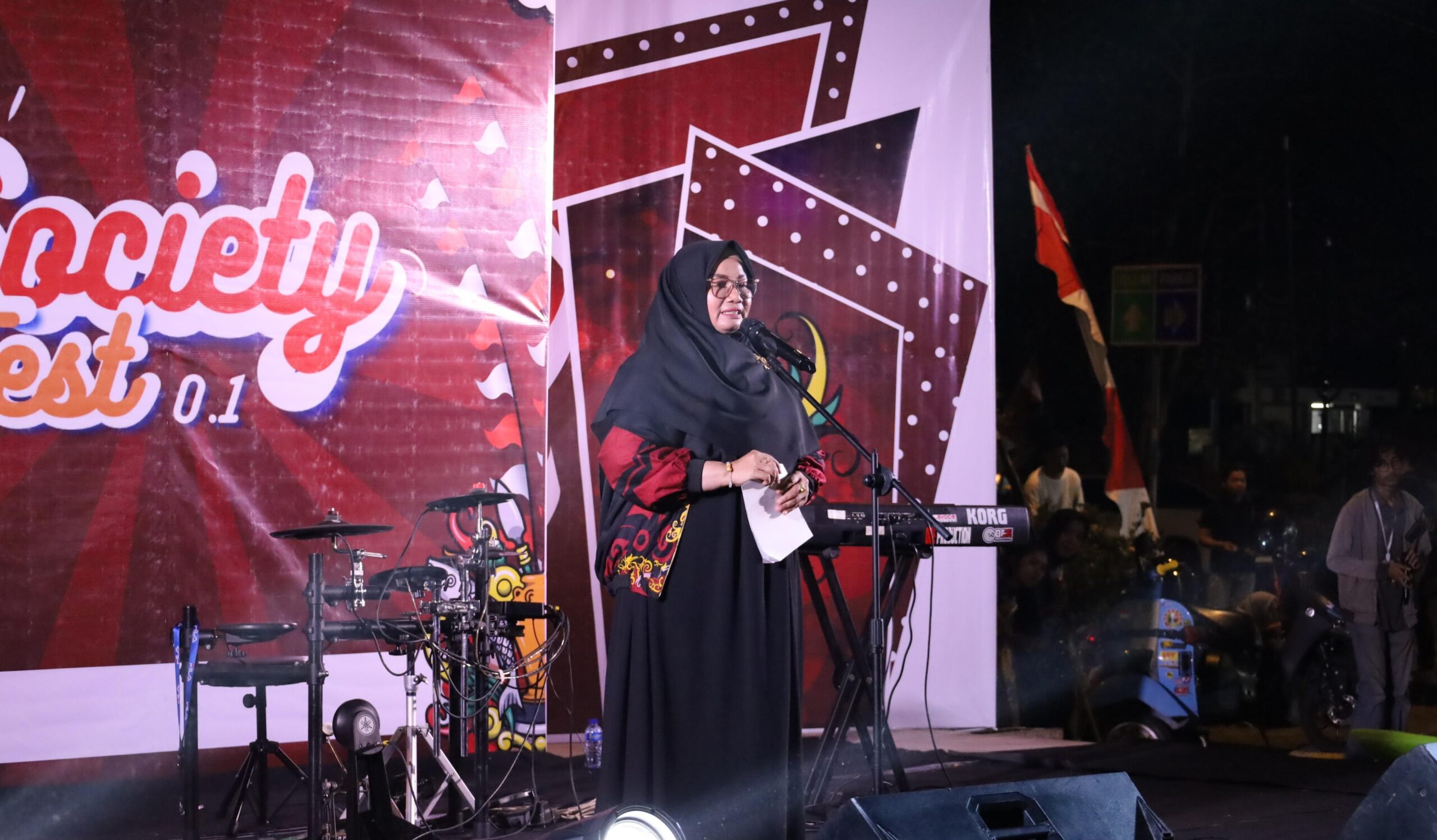 Buka Acara Event Society Fest 0.1, Wabup Kotim: Upaya Mengisi Kemerdekaan dengan Karya-karya yang Membangun