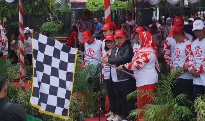 Pawai Pembangunan di Kotim Bawa Pesan Toleransi
