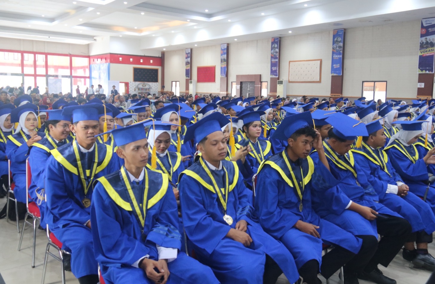 Hadiri Kelulusan LPP Quantum Sampit, Wabup Kotim: Pendidikan Vokasi Memiliki Peran Krusial Cetak Lulusan Siap Kerja