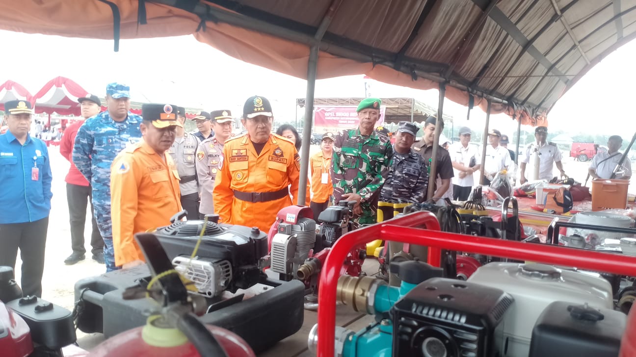 Pemkab Kobar Gelar Apel Siaga Bencana: Antisipasi Bencana Alam dengan Kesiapan Optimal