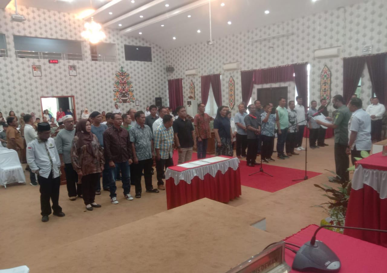 Sebanyak 25 Anggota DPRD Katingan Ikuti Gladi Bersih