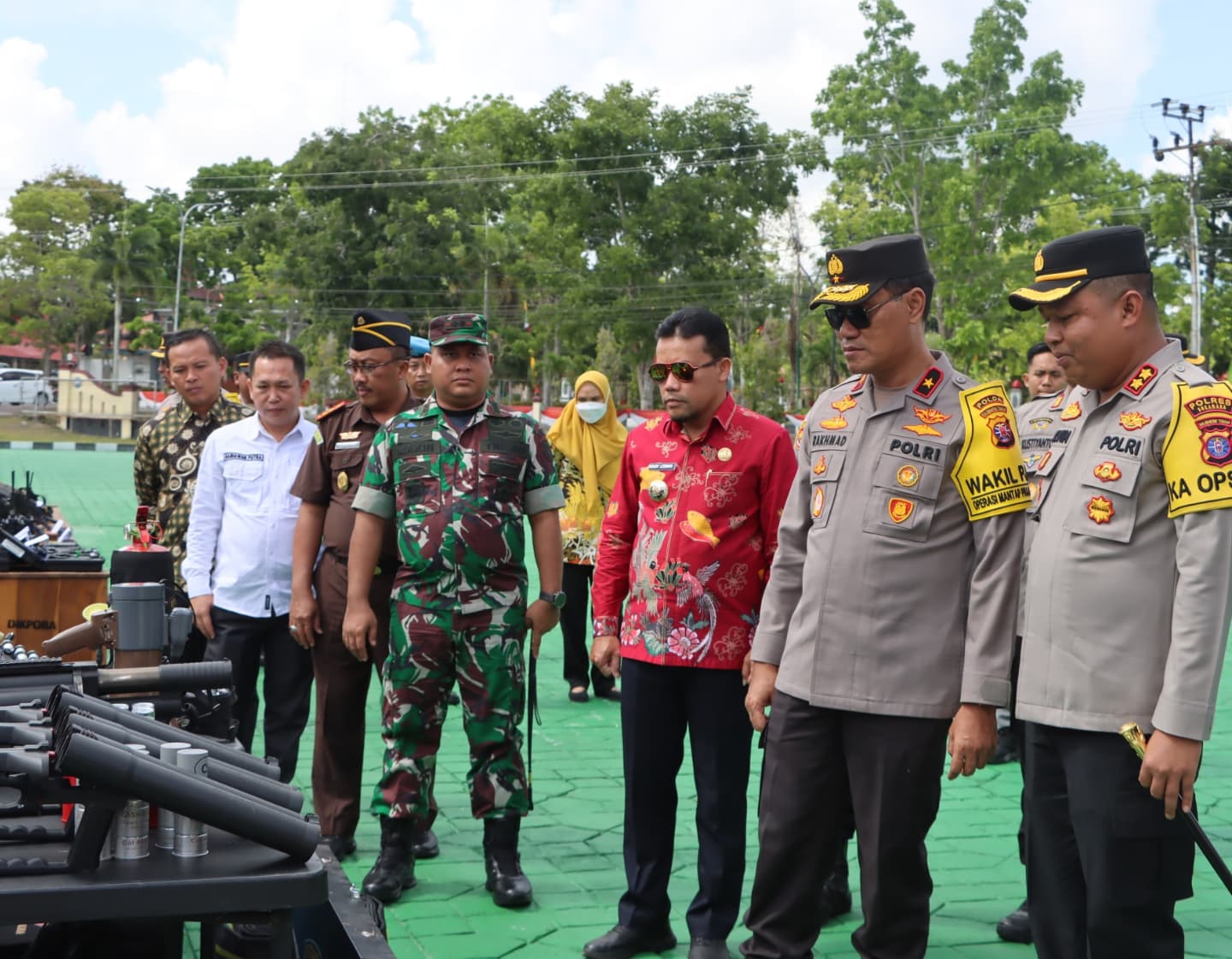 Kodim 1014/Pbn dan Polres Kobar-Sukamara Tingkatkan Sinergitas