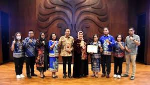 Dewan Bangga Kabupaten Barito Utara Terima Penghargaan UI Green City Matric 2024