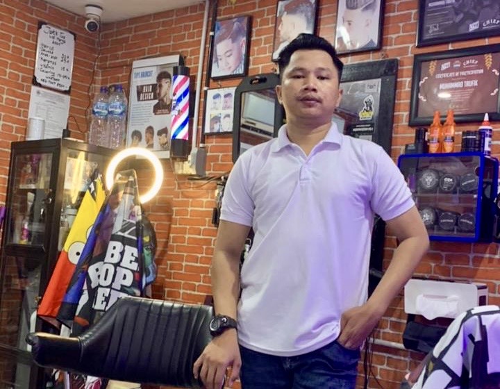 Representasikan Anak Muda, Pengusaha Barbershop Bulatkan Dukungan ke Rudini-Paisal