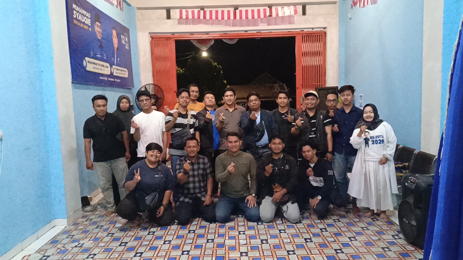 Pengemudi Ojek Online Lokal Sampaikan Aspirasi ke Pasangan Rudini-Paisal
