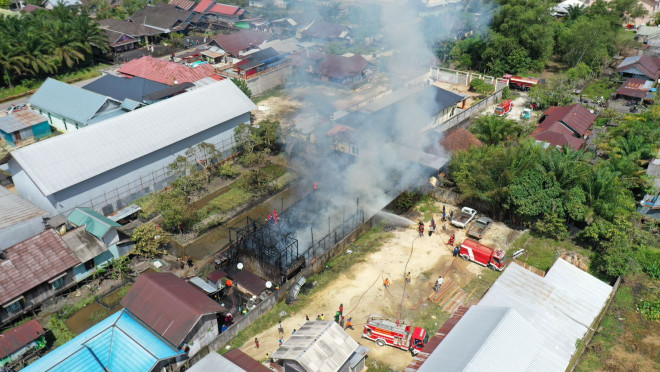 208 Insiden Ditangani Damkar Kobar, Warga Diminta Tetap Waspada