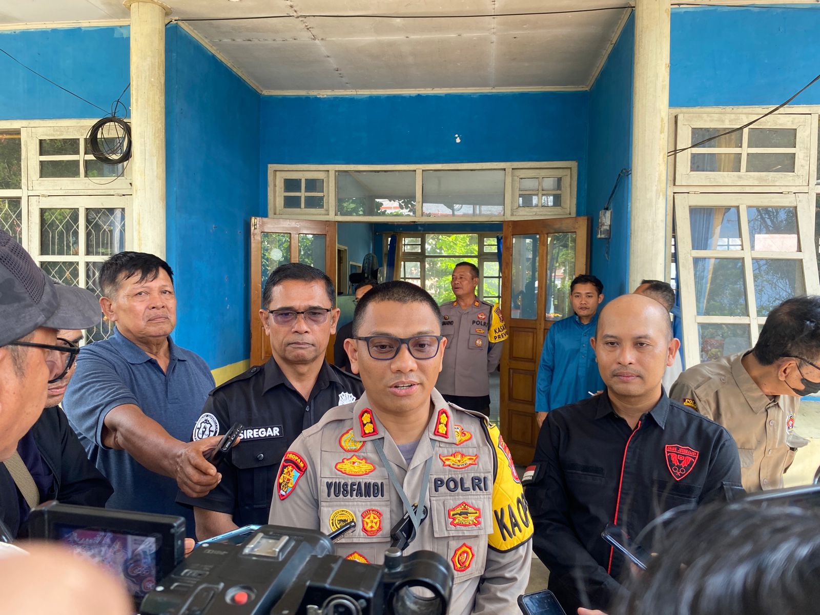 Kapolres Kobar Puji Peran Jurnalis PWI dalam Menjaga Kamtibmas Jelang Pilkada