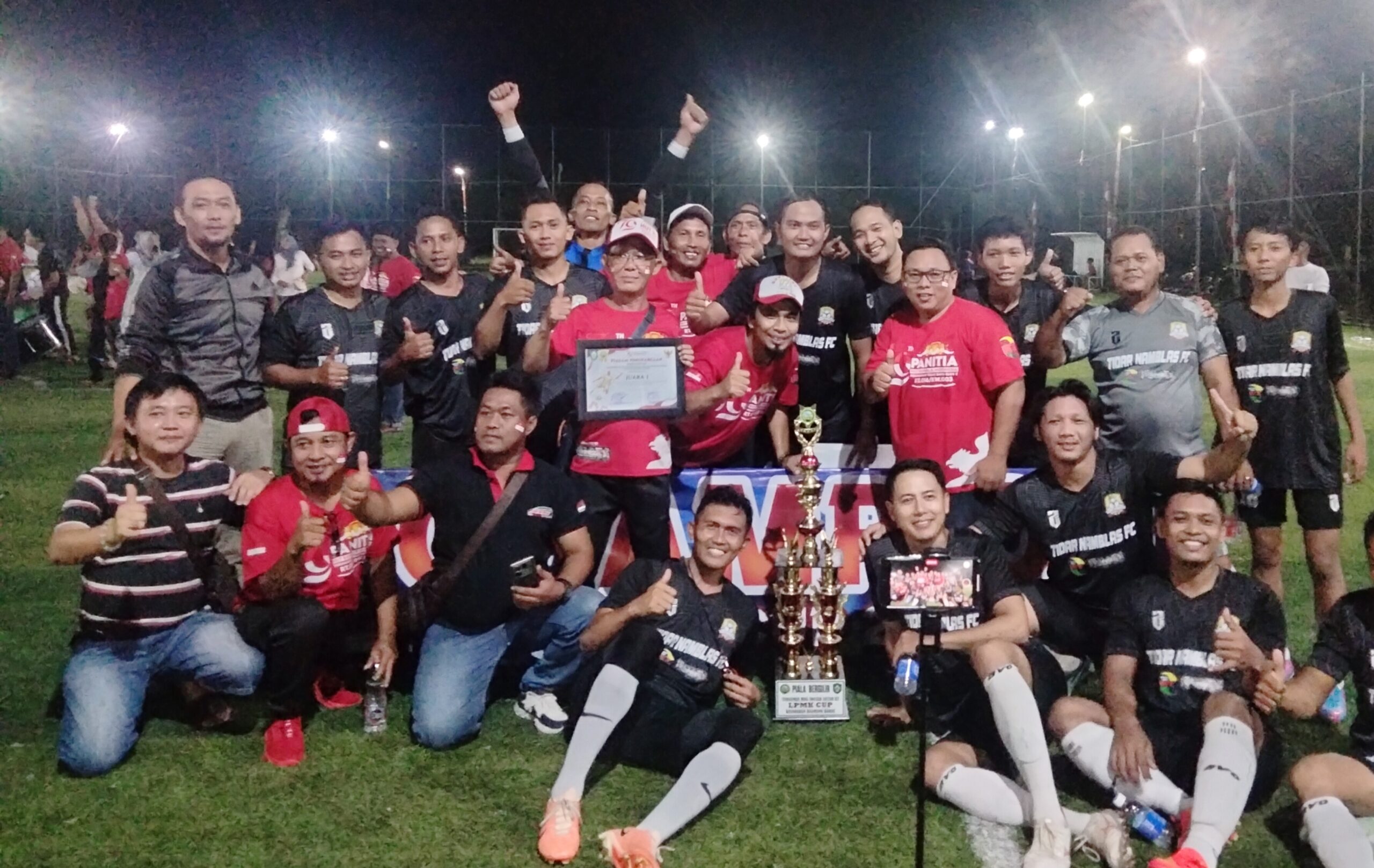 Tampit Superior, RT 16 Juara I Mini Soccer LPMK Cup Kelurahan Baamang Barat