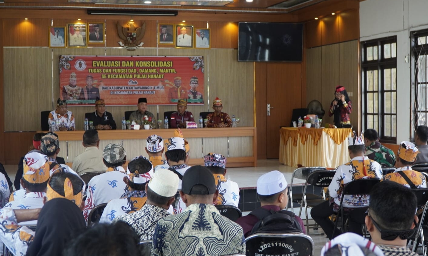 Getarkan Semangat Persatuan Lembaga Adat Dayak, Bupati Kotim Ceritakan Peristiwa Tumbang Anoi 1894