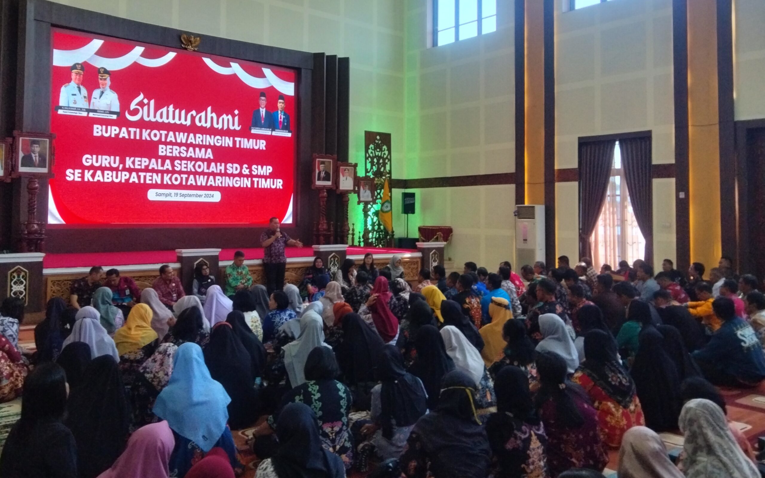 Bupati Kotim Kumpulkan Guru dan Kepala Sekolah, Sampaikan hal Ini