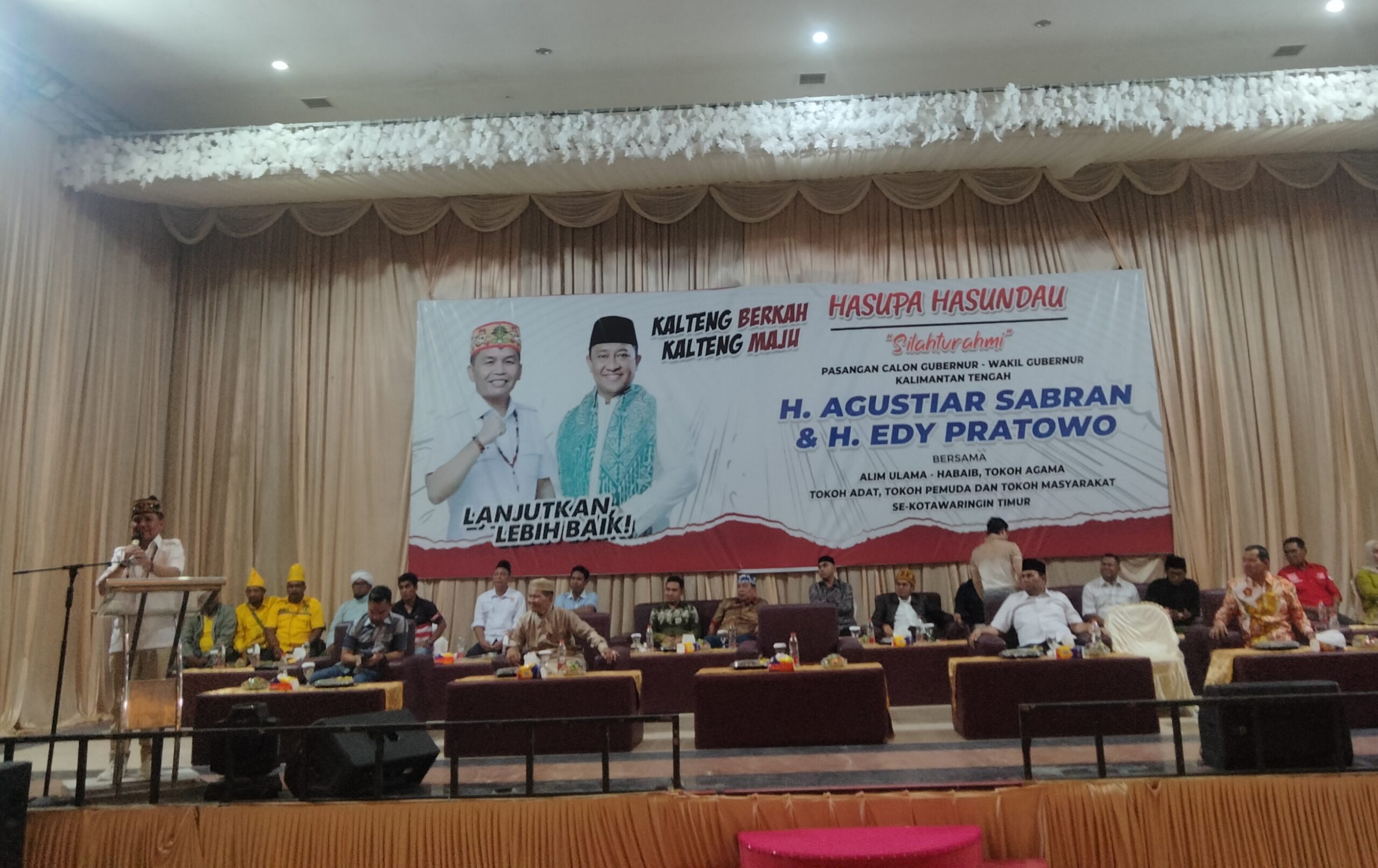 Silaturahmi dengan Ribuan Warga Kotim, Agustiar Sabran Komitmen Bangun Kalteng Mulai dari Desa