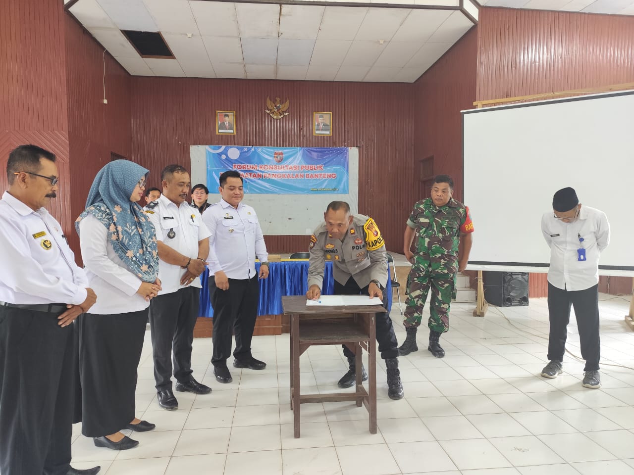 Sinergi Tangguh FKP Pangkalan Banteng Ciptakan Keamanan dan Layanan Prima