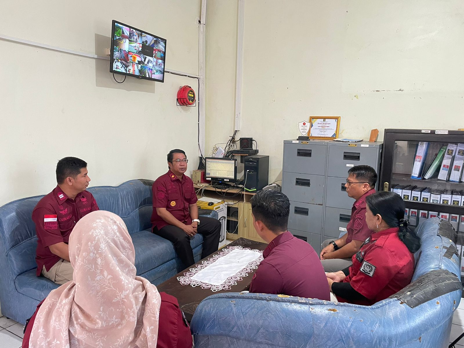 Optimalisasi Kinerja dan Penyerapan Anggaran, Kalapas Sampit Rapat Bersama Jajaran Tata Usaha