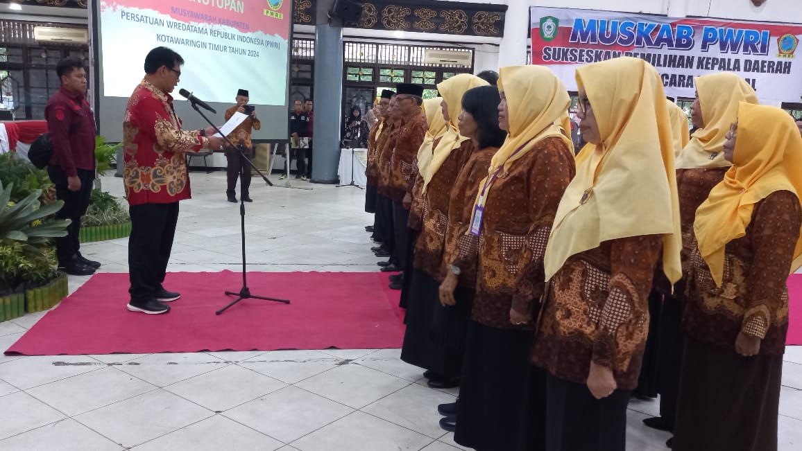 Pengurus PWRI Kotim Periode 2024-2029 Resmi Dikukuhkan