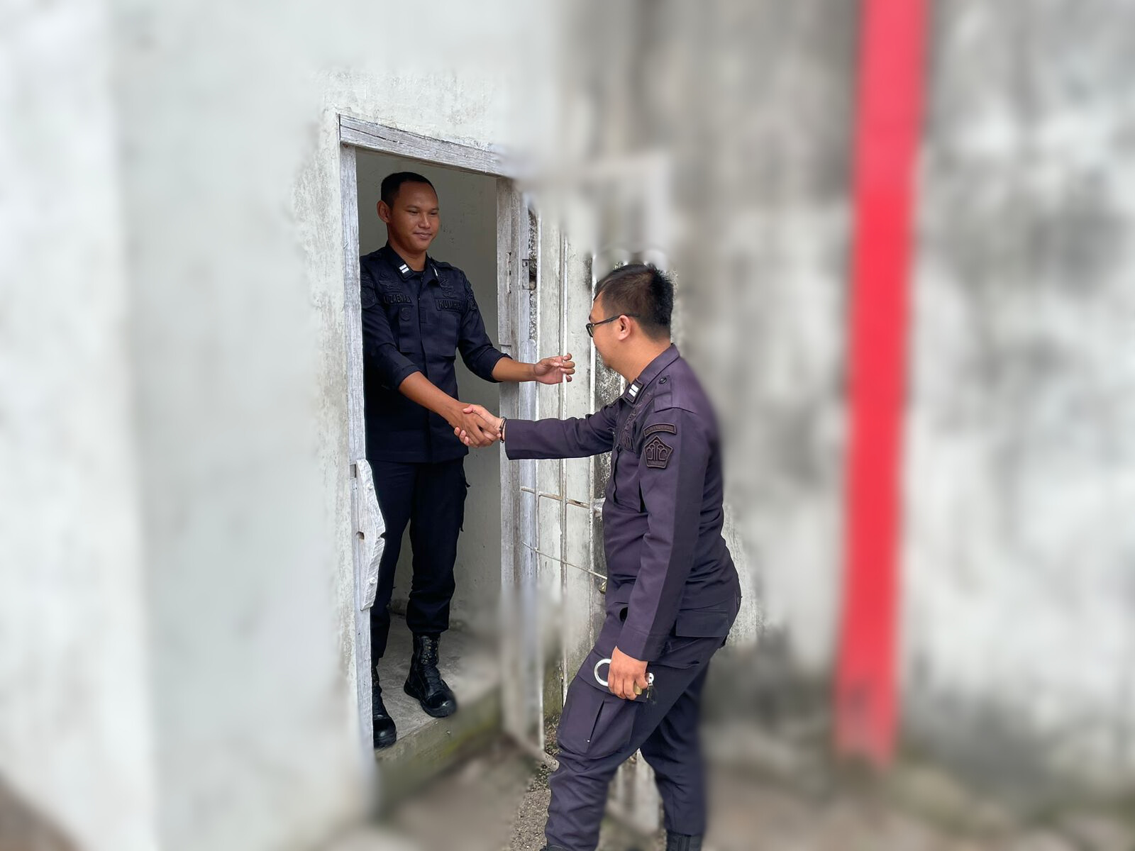 Lapas Sampit Gelar Apel Serah Terima Regu Pengamanan Baru, Sebagai Komitmen Wujud Kedisiplinan Petugas