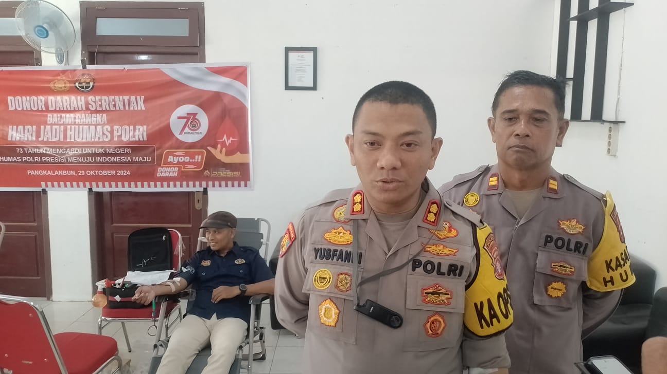 Kapolres Kobar Ajak Warga Ciptakan Suasana Aman dan Damai Jelang Pilkada