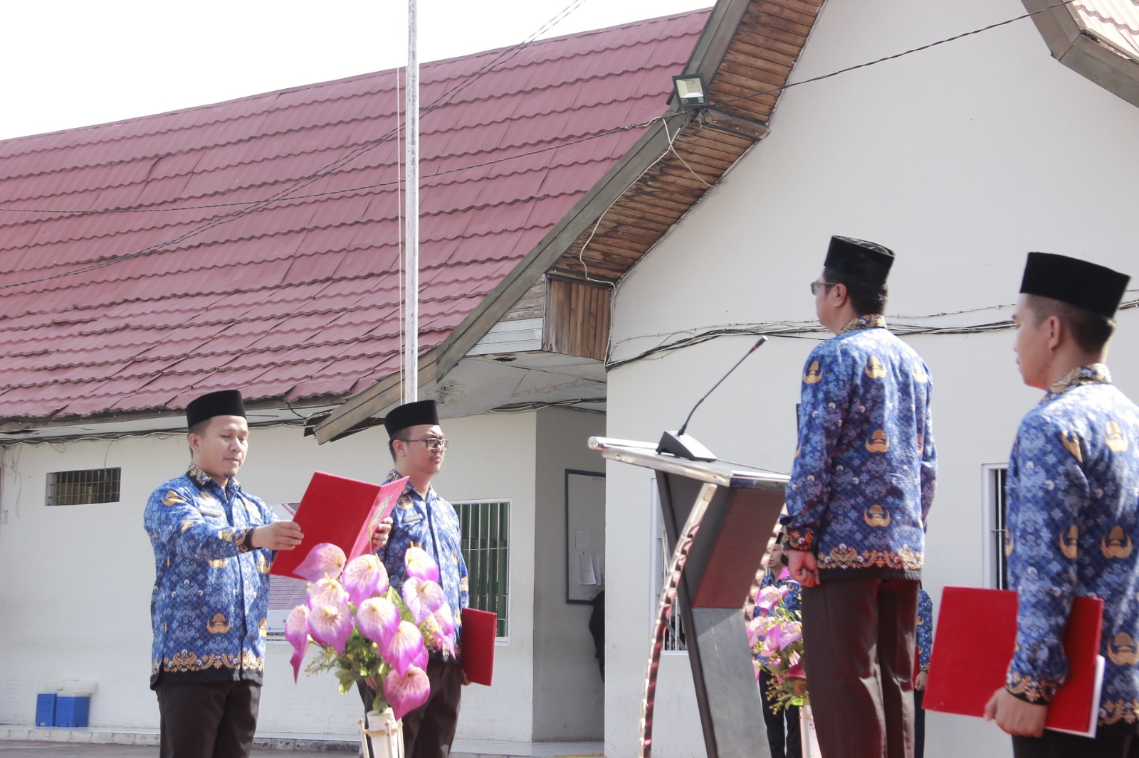 Kalapas Sampit Pimpin Upacara Peringatan Hari Sumpah Pemuda, Tenkankan Pentingnya Perang Pemuda