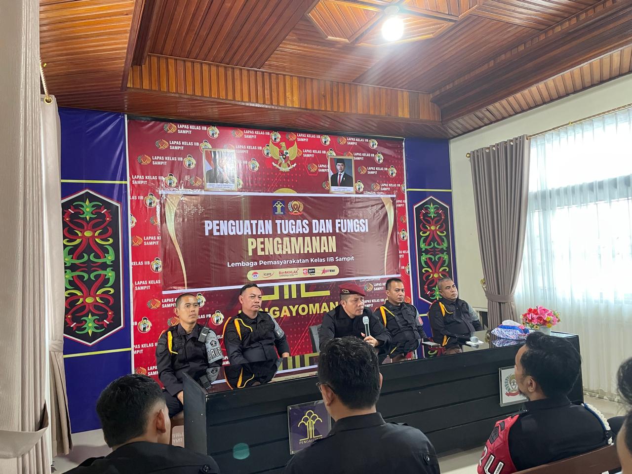 Lapas Sampit Perkuat Pengamanan Melalui Arahan Strategis