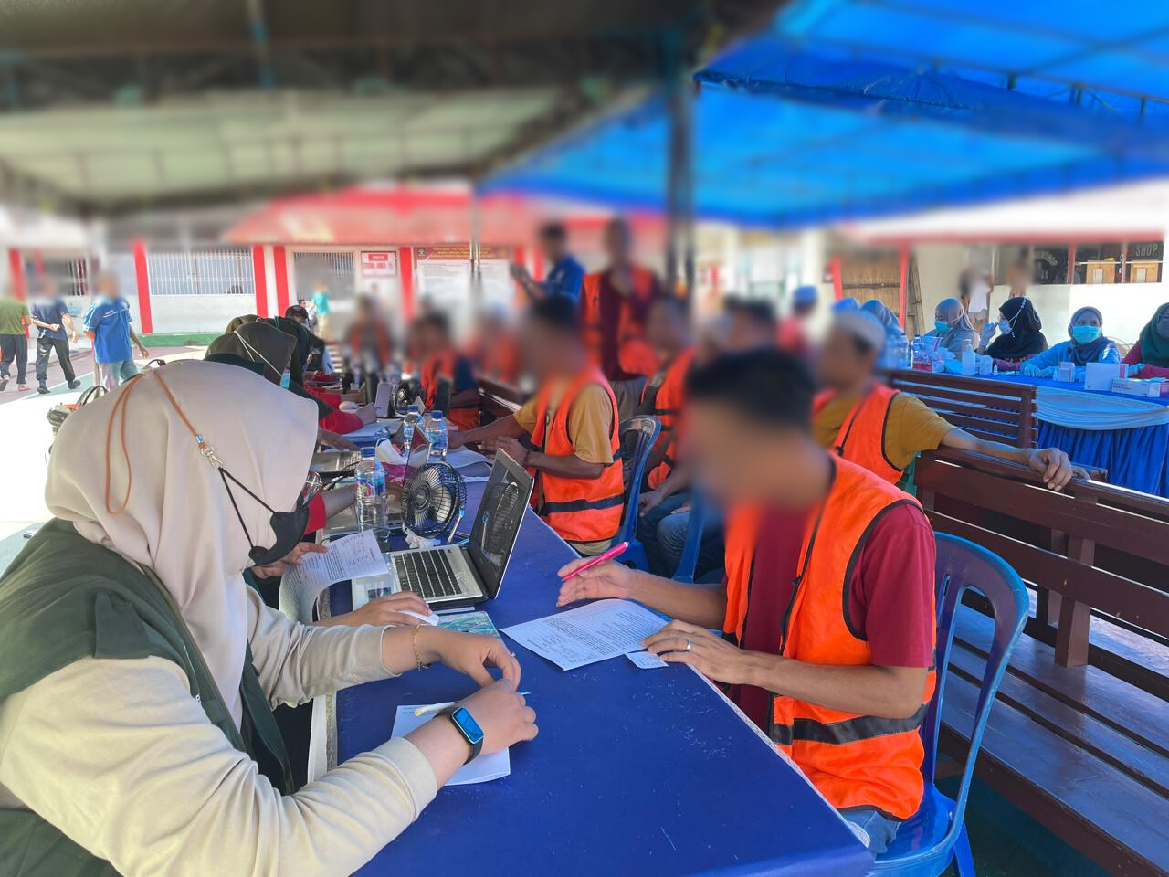 Sebanyak 200 Warga Binaan Lapas Sampit Jalani Pemeriksaan HIV dan Skrining Mobile VCT