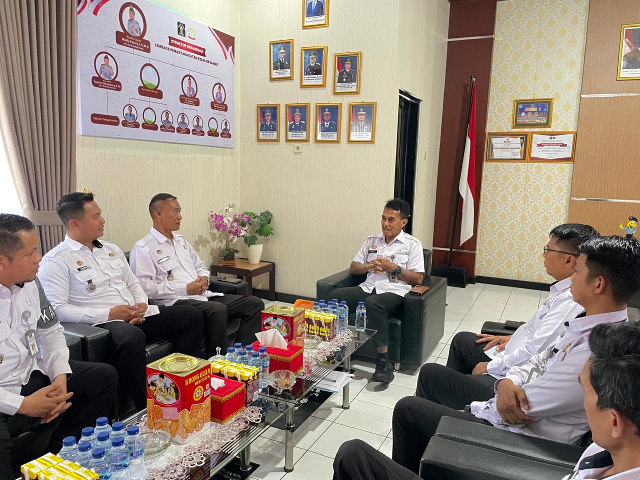 Kunker ke Lapas Sampit, Kadivpas Kanwil Berikan Arahan Tugas Terkait Transisi Kementerian