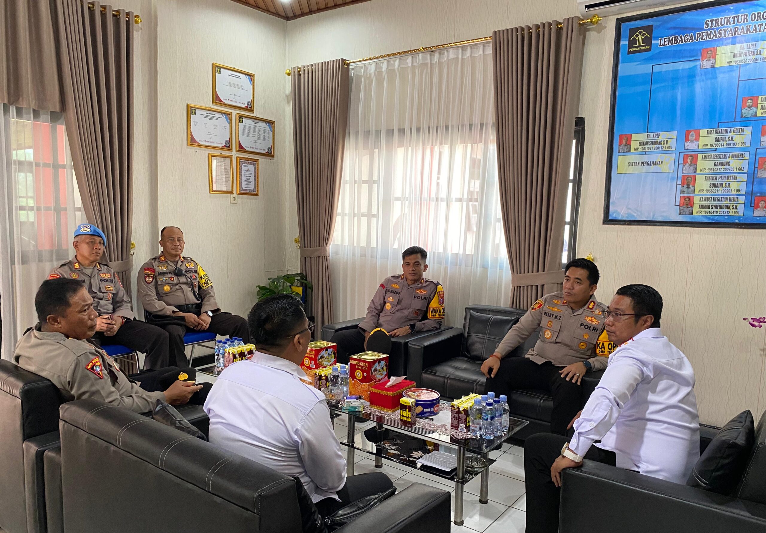 Lapas Sampit dan Polres Kotim Sinergi Amankan Pilkada di Lapas