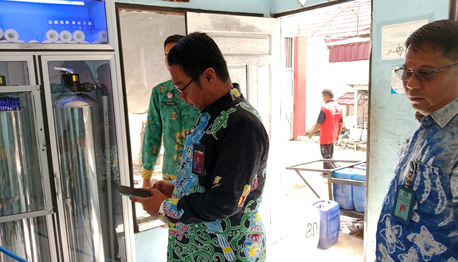 Kalapas Sampit Pastikan Air Minum WBP Layak Dikonsumsi