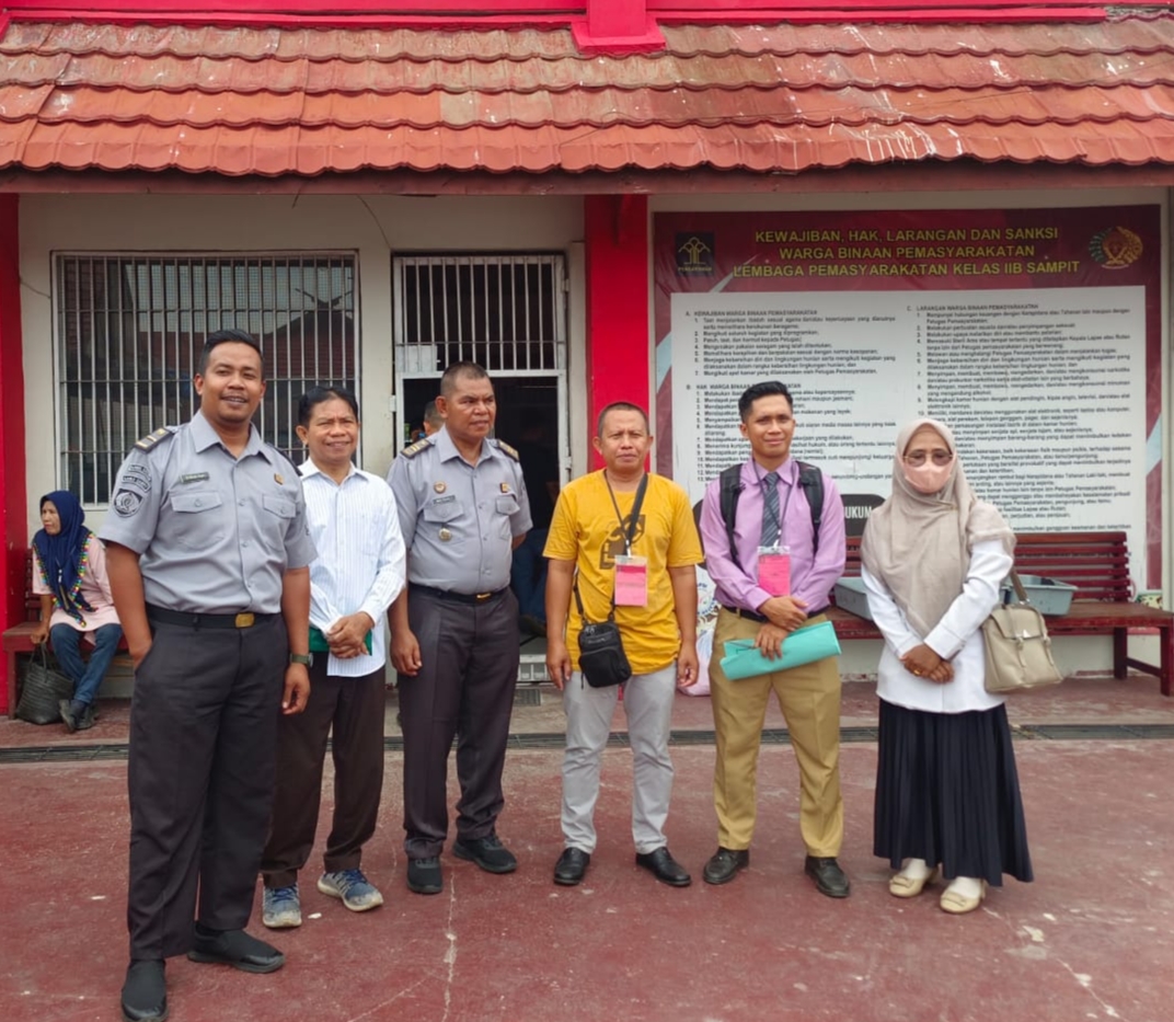 PPS Kelurahan Sawahan Cek Kesiapan Lokasi TPS Khusus di Lapas Sampit