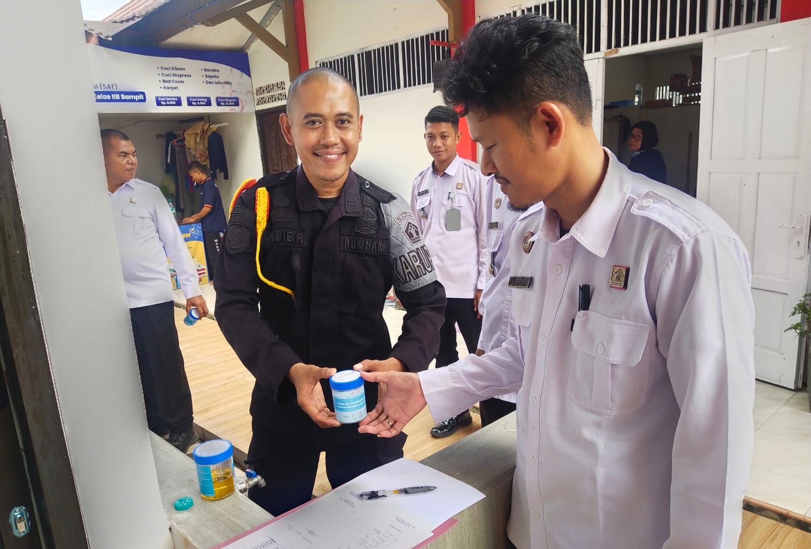 Serius Berantas Narkoba, Lapas Sampit Lakukan Tes Urine 10 Pegawai
