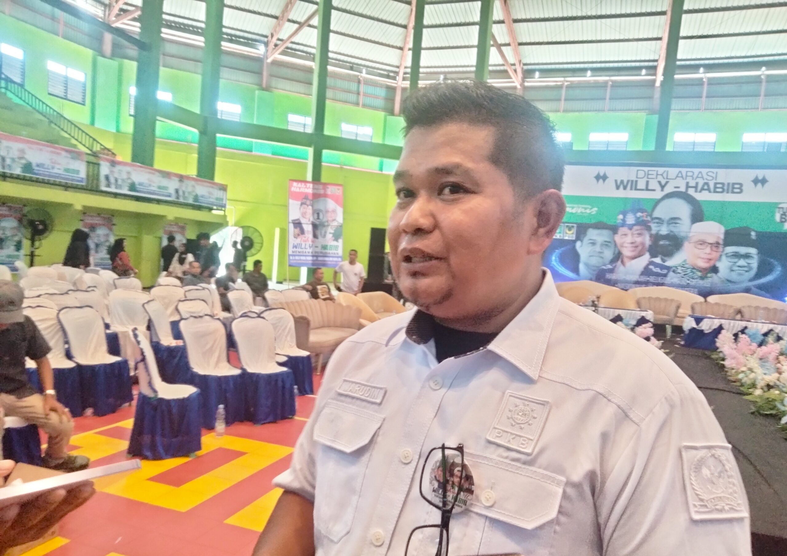 Marudin Dukung Pemkab Kotim Prioritaskan Pembangunan Jalan Penghubung Antar Desa di Wilayah Seberang 