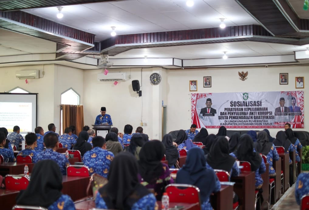 Pj Sekda Kotim Minta ASN Jaga Integritas dan Tidak Terlibat Praktek Korupsi