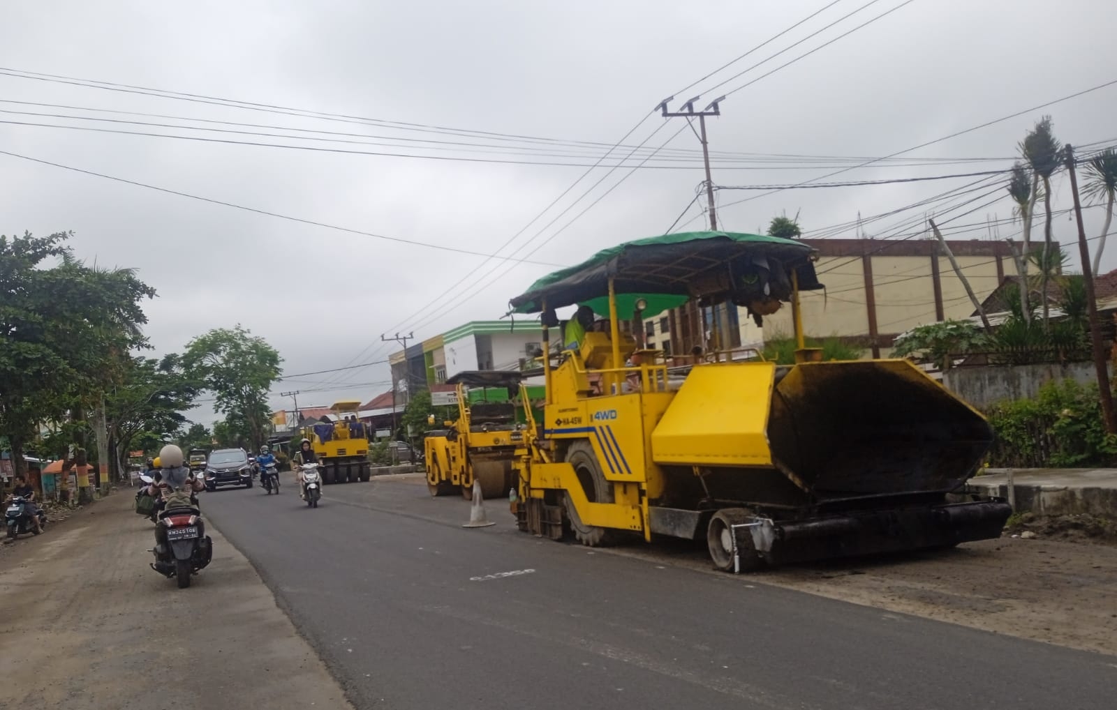 Pelebaran Jalan Kapten Mulyono Sampit Habiskan Anggaran Rp7.8 Miliar