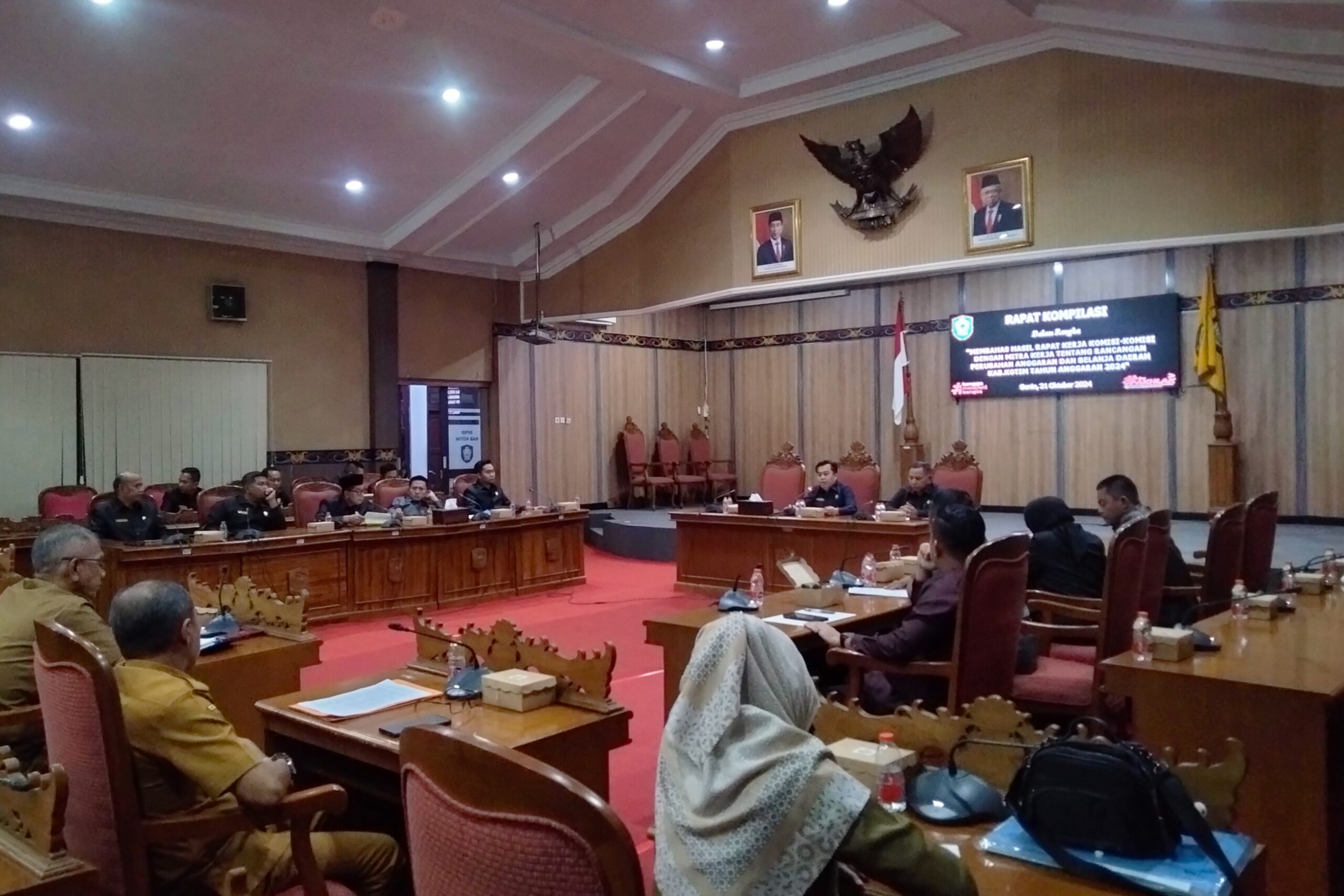 DPRD Kotim Gelar Rapat Kompilasi Hasil Rapat Kerja Komisi-Komisi