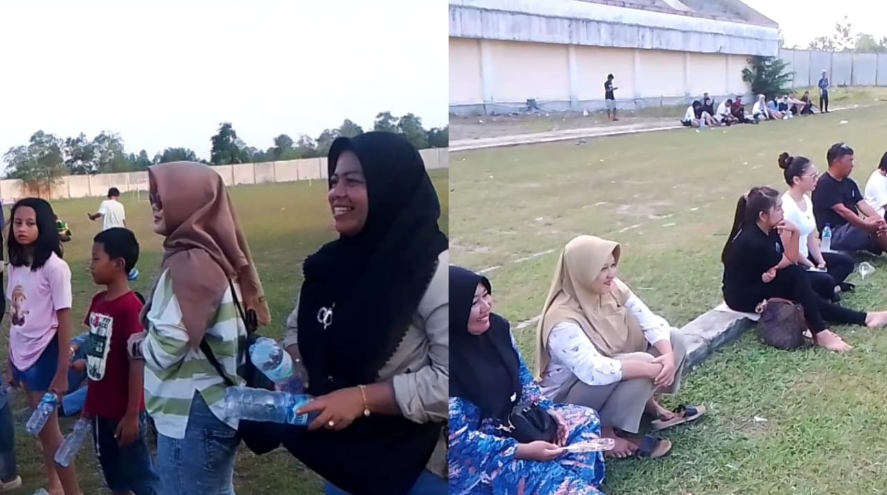 Heboh Emak-emak di Final Piala DPRD Usia Dini