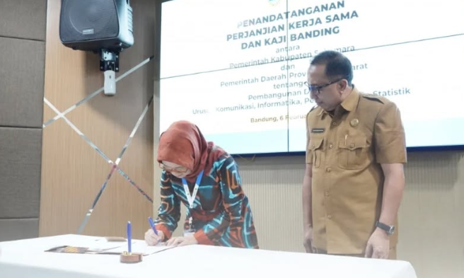 Tingkatkan Kualitas Sistem Pemerintahan Berbasis Elektronik, Diskominfosandi Sukamara Jalin Kerja Sama dengan Diskominfo Jawa Barat