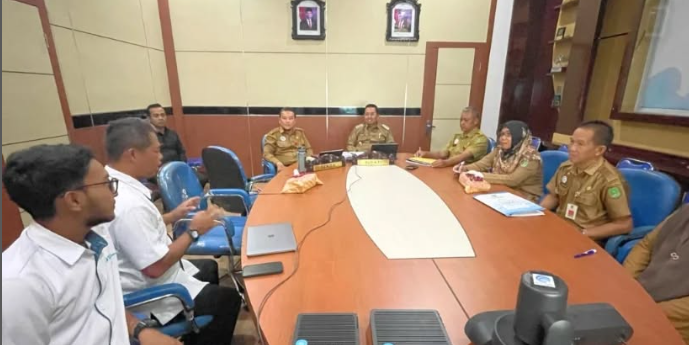 Pemkab Sukamara Ikuti Rapat Penilaian Paritrana Award 2023 Secara Daring