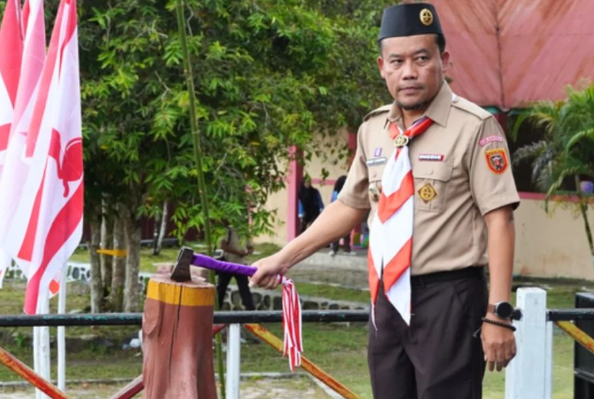 Pj Bupati Apresiasi Pelaksanaan Kemah Besar Pramuka Tingkat Kwartir Cabang Sukamara