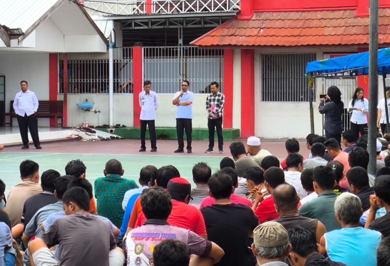 KPU Kotim Gelar Sosialisasi Pilkada di TPS Khusus Lapas Sampit