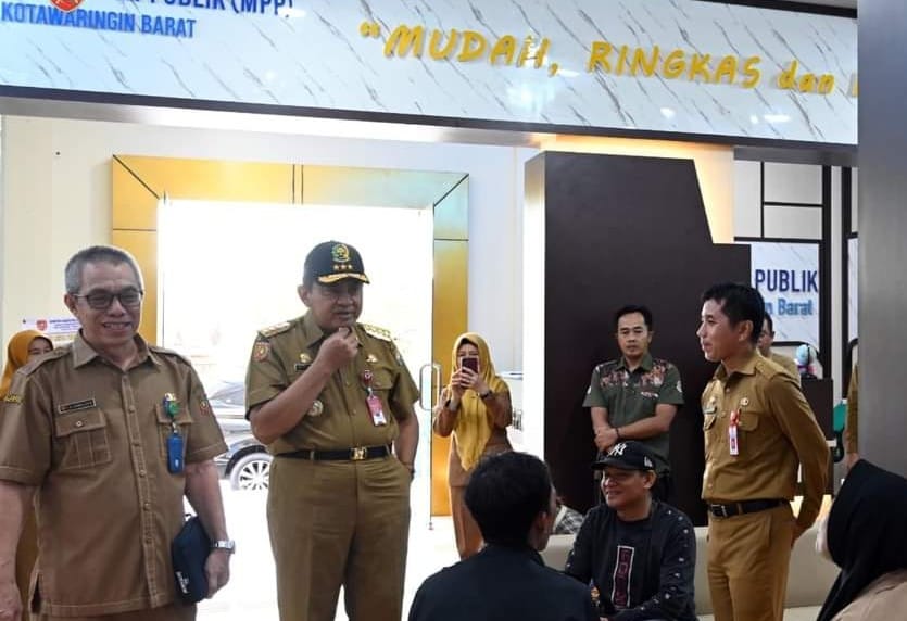 Pj Bupati Budi Santosa Tinjau Mal Pelayanan Publik Kobar, Permudah Akses Layanan untuk Warga