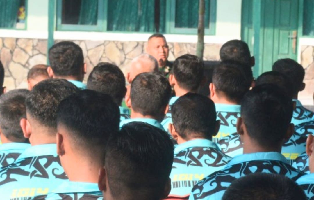 Dandim 1014/Pbun: Jauhi Judi Online dan Narkoba adalah Harga Mati bagi TNI