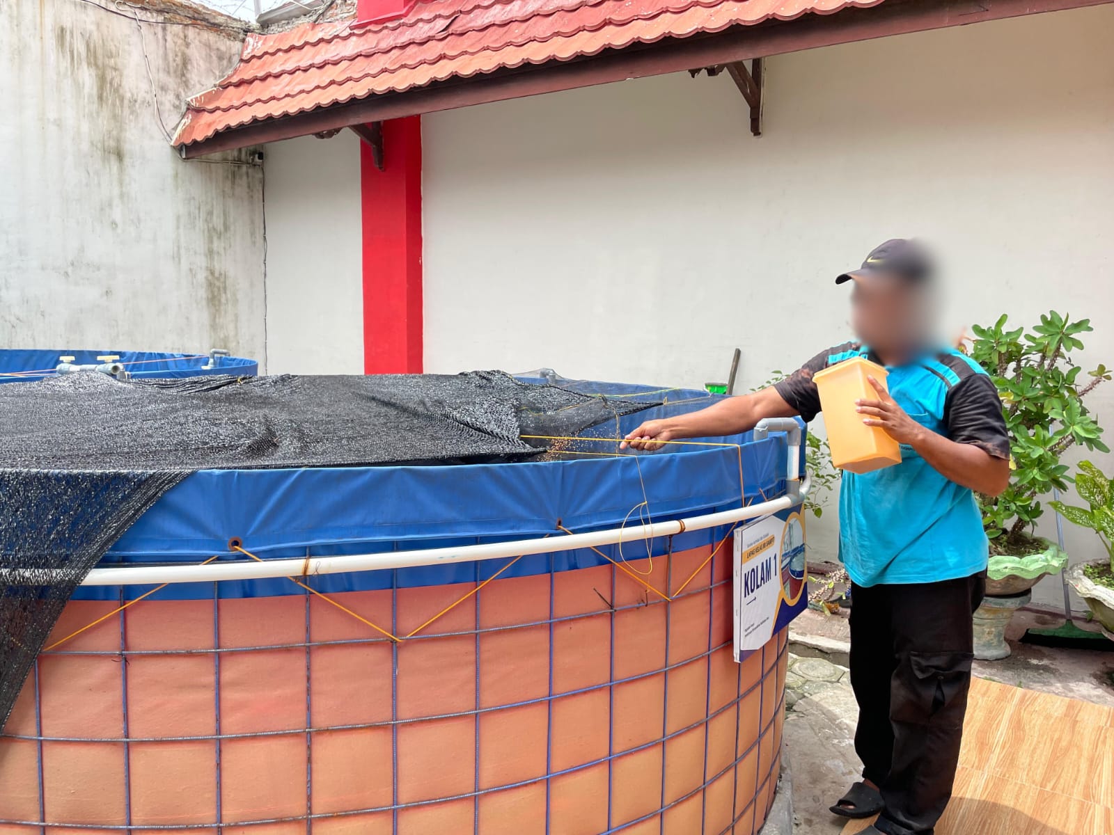 Budidaya Ikan Bioflok di Lapas Sampit Wujudkan Kemandirian Warga Binaan