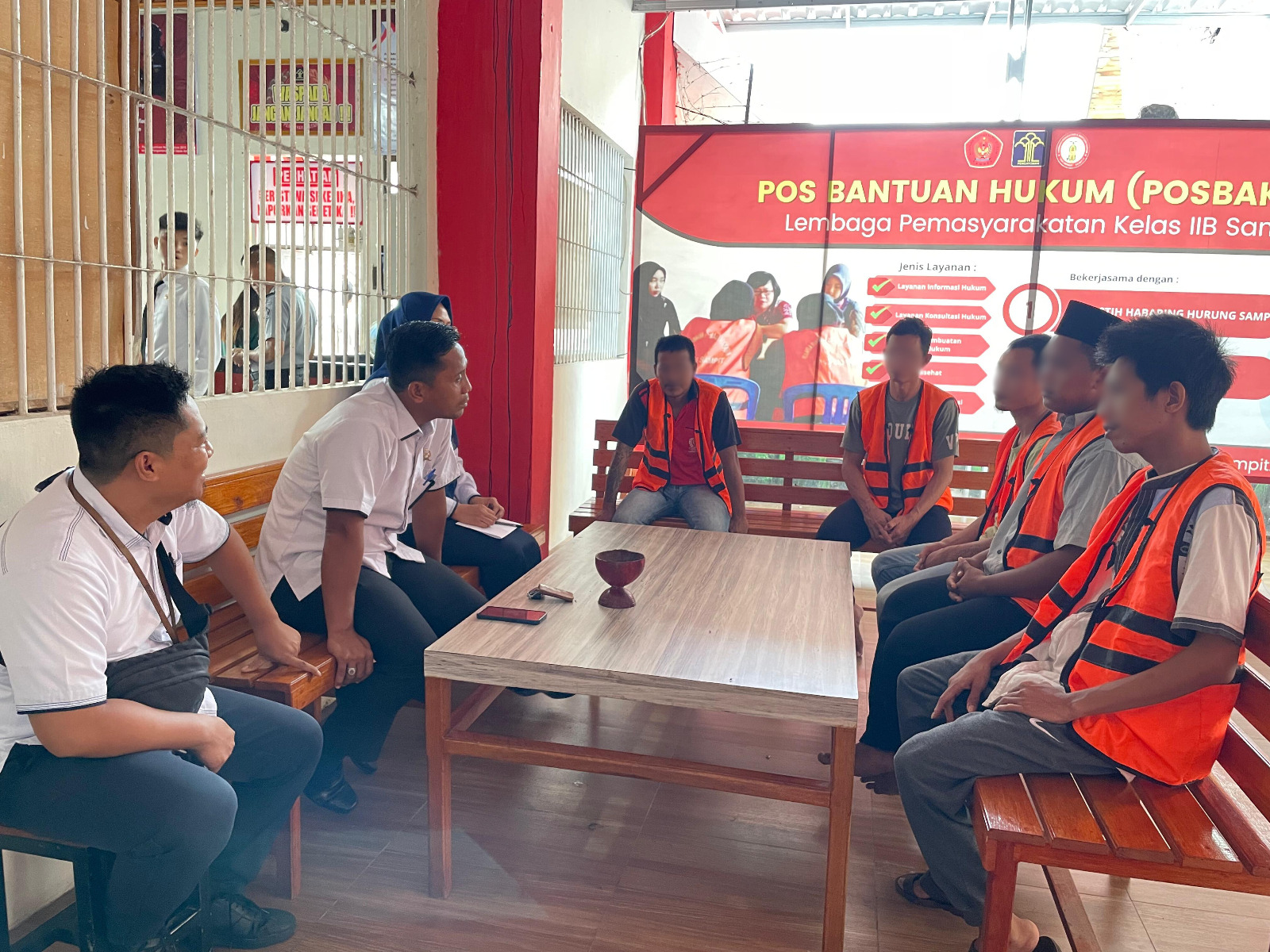 Lapas Sampit Terima Kunjungan Hakim Wasmat, Pastikan Proses Pembinaan Sesuai Hak WBP