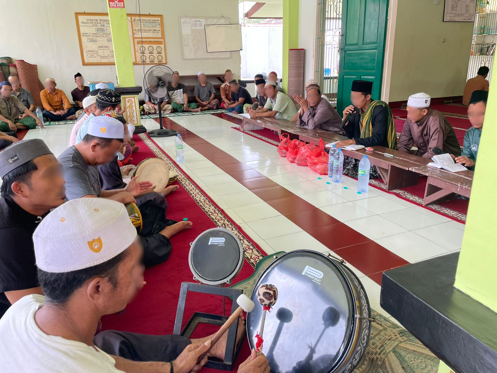 Kembangkan Keterampilan dan Nilai-nilai Keagamaan WBP, Lapas Sampit Adakan Pelatihan Hadrah