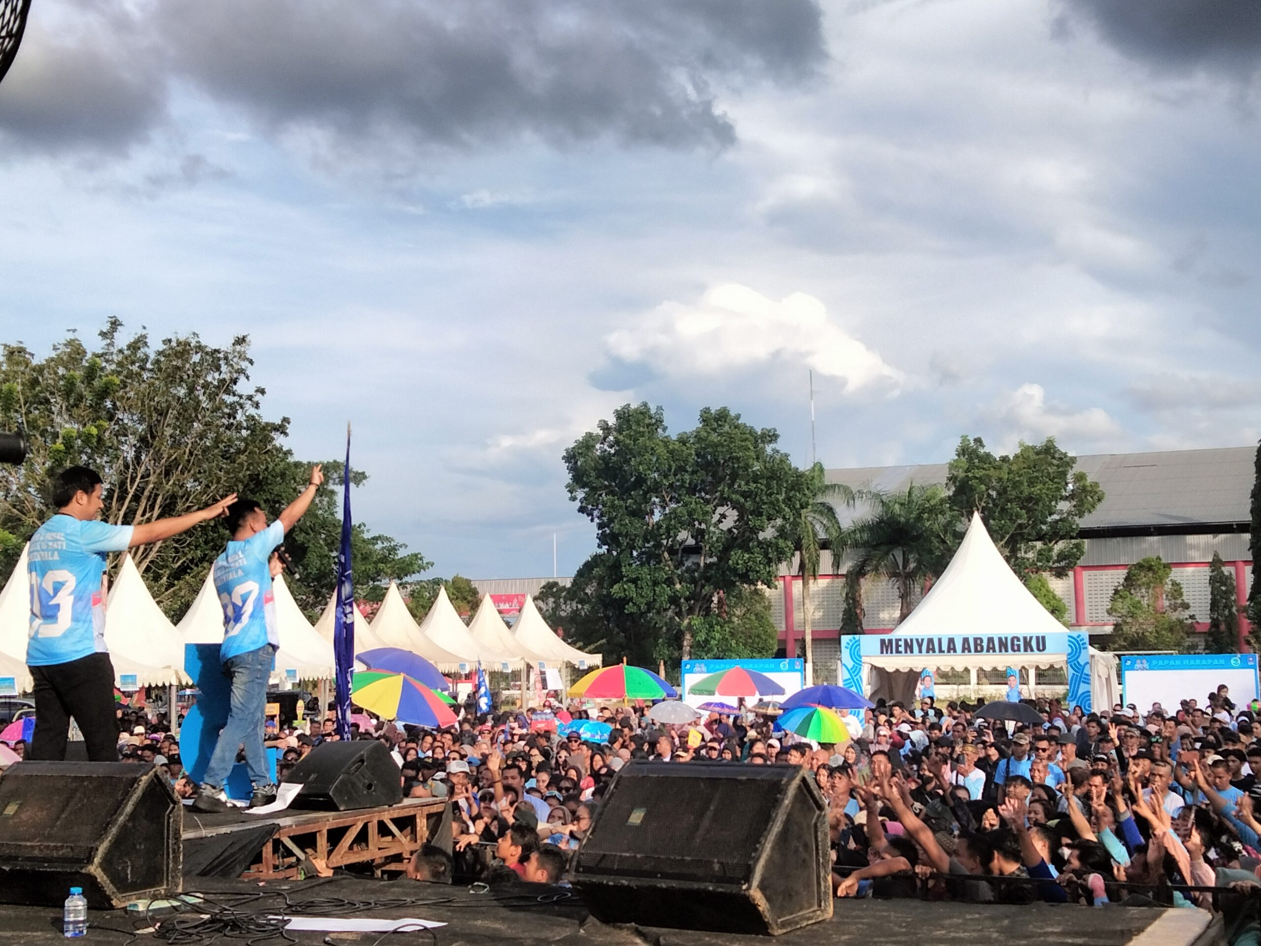 Terget Menang Sebesar-besarnya, Ribuan Warga Hadiri Kampanye Rudini-Paisal